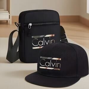 NWT ~ Set/2 Calvin Baseball Hat & Matching Crossbody Purse Bag *see description*
